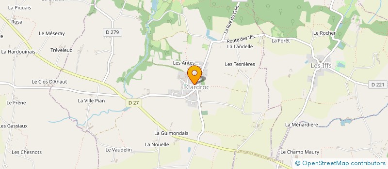 localisation de l'entreprise CONSEIL PARENTS D ELEVES à CARDROC