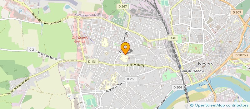 localisation de l'entreprise CONSEIL PARENTS D ELEVES à NEVERS