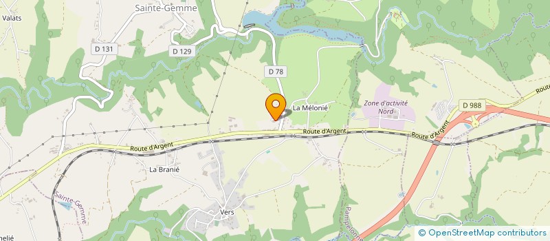 localisation de l'entreprise CONSEIL PARENTS D ELEVES à MIRANDOL-BOURGNOUNAC