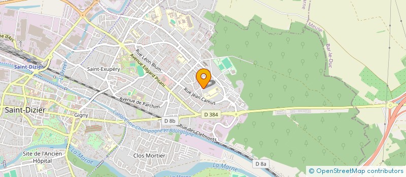 localisation de l'entreprise CONSEIL PARENTS D ELEVES à SAINT-DIZIER