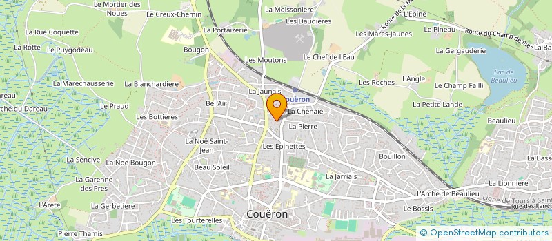 localisation de l'entreprise CONSEIL PARENTS EL CHABOSSIERE à COUERON