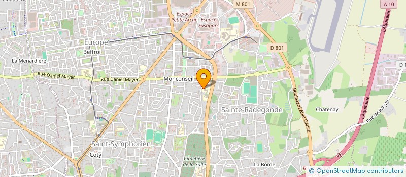 localisation de l'entreprise CONSEIL PARENTS ELEVES à TOURS