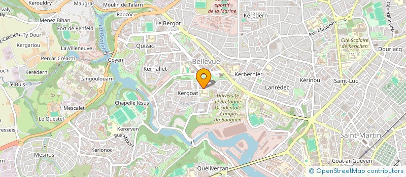 localisation de l'entreprise CONSEIL PARENTS ELEVES DUPOUY à BREST