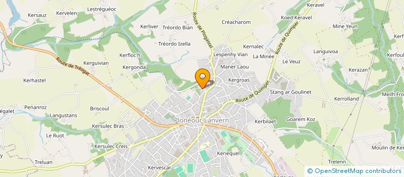 localisation de l'entreprise CONSEIL PARENTS ELEVES ECOLE PUBLIQUE à PLONEOUR-LANVERN