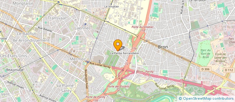 localisation de l'entreprise CONSEIL PARENTS ELEVES ECOLE PUBLIQUE à BRON