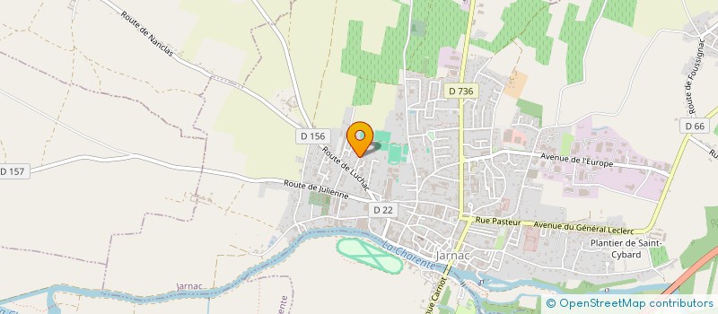 localisation de l'entreprise CONSEIL PARENTS ELEVES ECOLE PUBLIQUE à JARNAC
