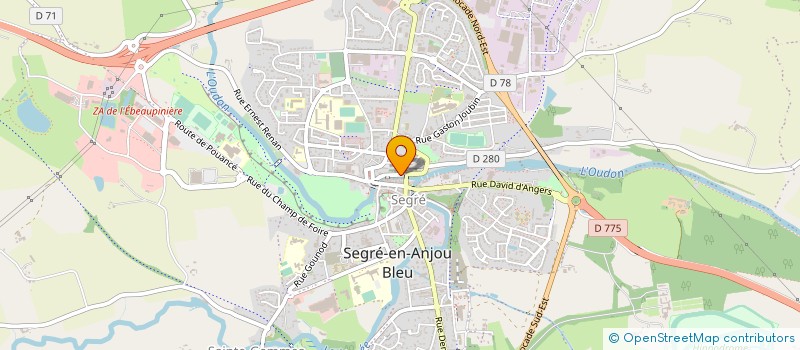 localisation de l'entreprise CONSEIL PARENTS ELEVES ECOLES PUBLIQUES à SEGRE-EN-ANJOU BLEU