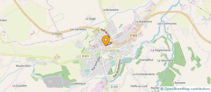 localisation de l'entreprise CONSEIL PARENTS ELEVES ECOLES TINCHEBRAY à TINCHEBRAY-BOCAGE