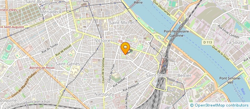 localisation de l'entreprise CONSEIL PARENTS ELEVES LYCEE G EIFFEL  BORDEAUX