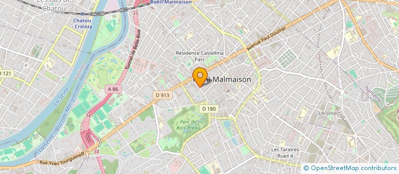localisation de l'entreprise CONSEIL PARTNER à RUEIL-MALMAISON