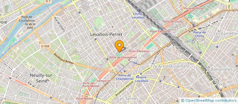 localisation de l'entreprise CONSEIL PARTNER à LEVALLOIS-PERRET