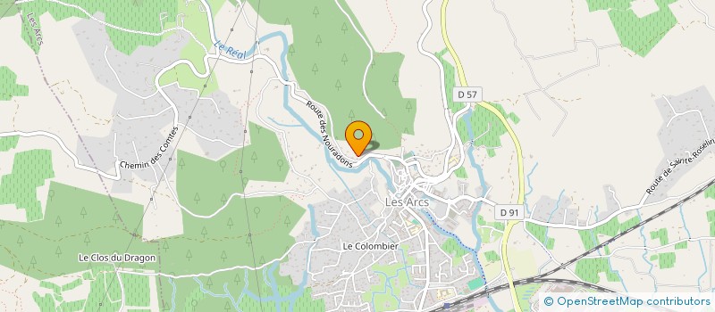 localisation de l'entreprise CONSEIL POM à LES ARCS