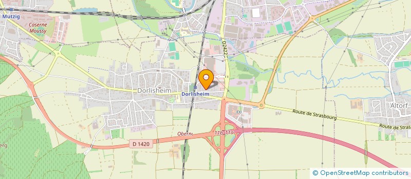 localisation de l'entreprise CONSEIL PRESBYTERAL EGLISE LUTHERIENNE - PAROISSE DE KOLBSHEIM  KOLBSHEIM