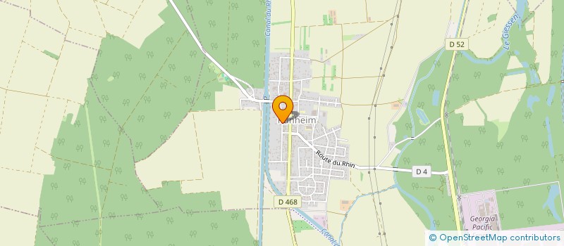 localisation de l'entreprise CONSEIL PRESBYTERAL EGLISE LUTHERIENNE - PAROISSE DE KUNHEIM  KUNHEIM