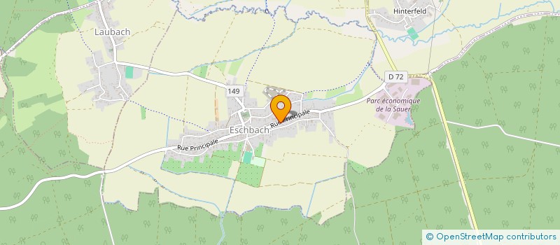 localisation de l'entreprise CONSEIL PRESBYTERAL EGLISE LUTHERIENNE - PAROISSE DE MORSBRONN LES BAINS  MORSBRONN-LES-BAINS