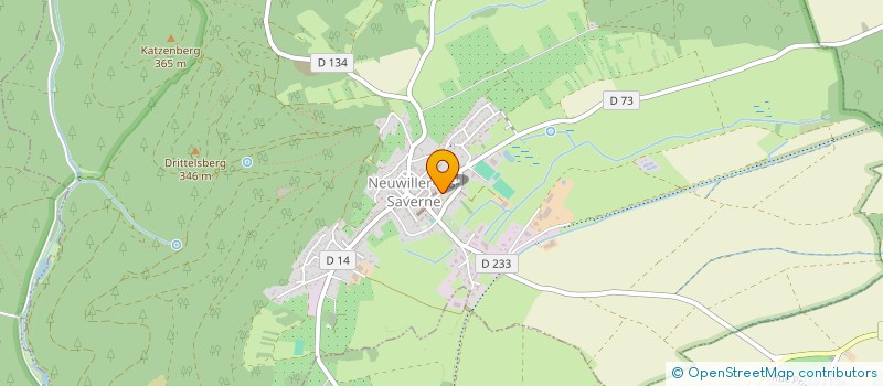 localisation de l'entreprise CONSEIL PRESBYTERAL EGLISE LUTHERIENNE - PAROISSE DE NEUWILLER LES SAVERNE  NEUWILLER-LES-SAVERNE