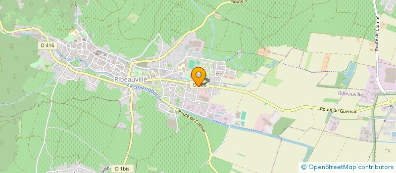 localisation de l'entreprise CONSEIL PRESBYTERAL EGLISE LUTHERIENNE - PAROISSE DE RIBEAUVILLE  RIBEAUVILLE