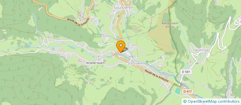 localisation de l'entreprise CONSEIL PRESBYTERAL EGLISE LUTHERIENNE - PAROISSE DE STOSSWIHR  STOSSWIHR