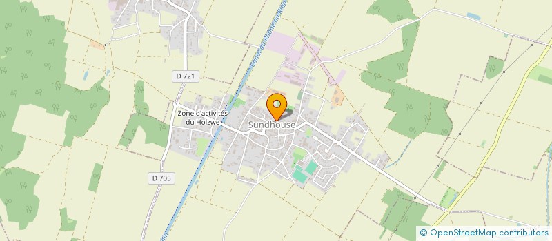 localisation de l'entreprise CONSEIL PRESBYTERAL EGLISE LUTHERIENNE - PAROISSE DE SUNDHOUSE  SUNDHOUSE