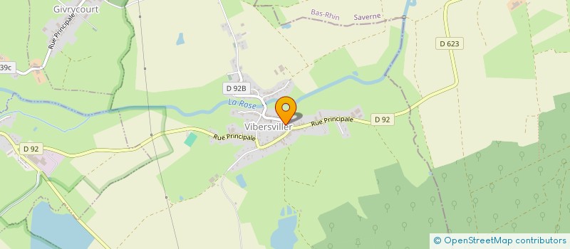 localisation de l'entreprise CONSEIL PRESBYTERAL EGLISE LUTHERIENNE - PAROISSE DE VIBERSVILLER  VIBERSVILLER