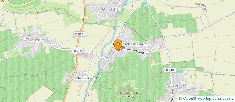 localisation de l'entreprise CONSEIL PRESBYTERAL EGLISE REFORMEE - PAROISSE DE COSSWILLER  COSSWILLER