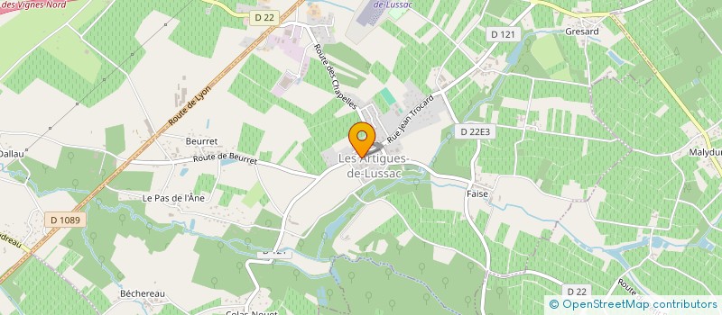 localisation de l'entreprise CONSEIL PRESTATION  MONTAGNE