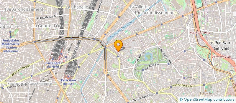 localisation de l'entreprise CONSEIL PRESTATIONS SERVICES  PARIS