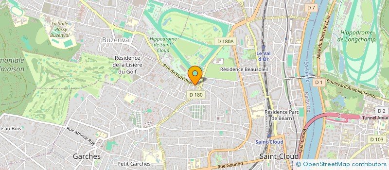 localisation de l'entreprise CONSEIL PROMO GESTION IMMOB MARKETING à GARCHES