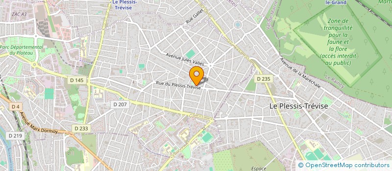localisation de l'entreprise CONSEIL R ET S à CHAMPIGNY-SUR-MARNE