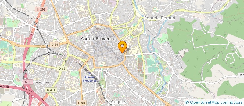 localisation de l'entreprise CONSEIL REALIS AMENAG URBAIN TOURISTIQUE à AIX EN PROVENCE
