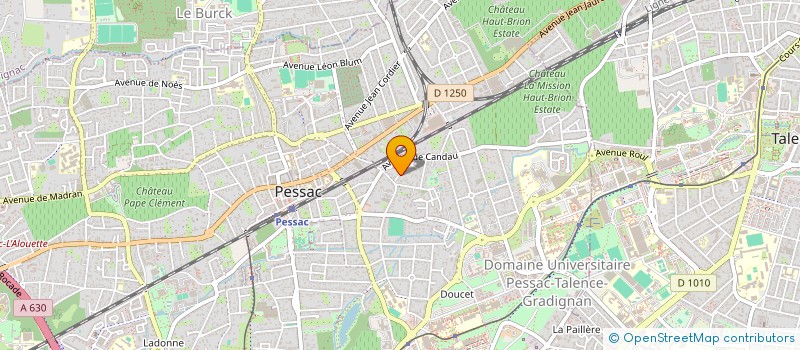localisation de l'entreprise CONSEIL & REALISATION ASSOCIATED à PESSAC
