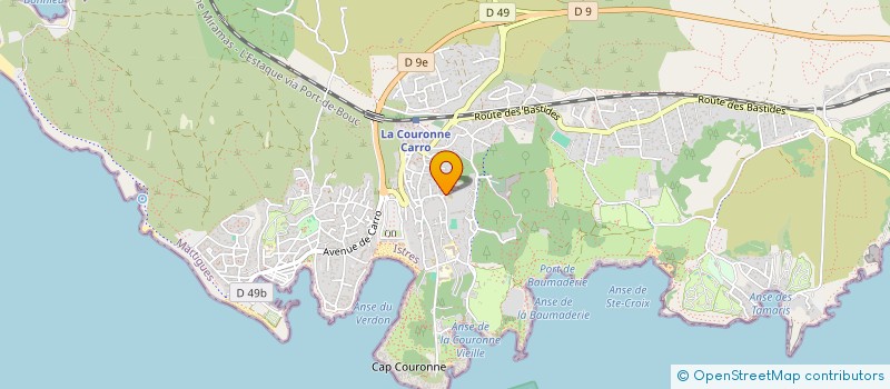 localisation de l'entreprise CONSEIL-REALISATION-DIFFUSION à MARTIGUES