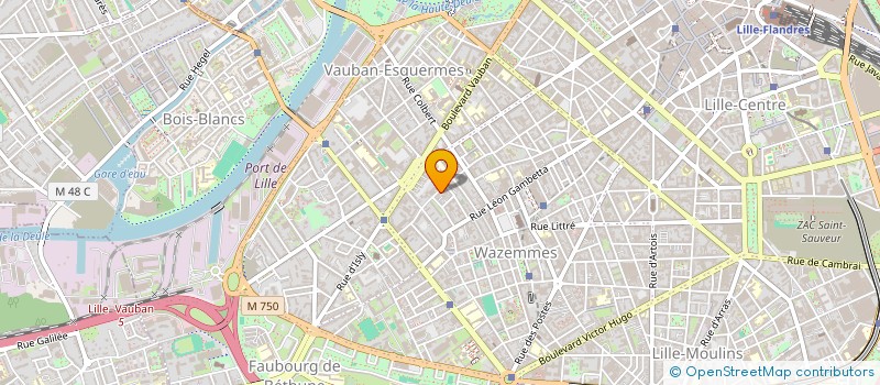 localisation de l'entreprise CONSEIL RECHERCHE INGENIERIE FORMATION POUR L'EGALITE FEMMES-HOMMES à LILLE