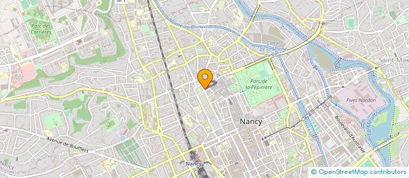 localisation de l'entreprise CONSEIL REG ORDRE EXPERT-COMPTA ET AGREE à NANCY
