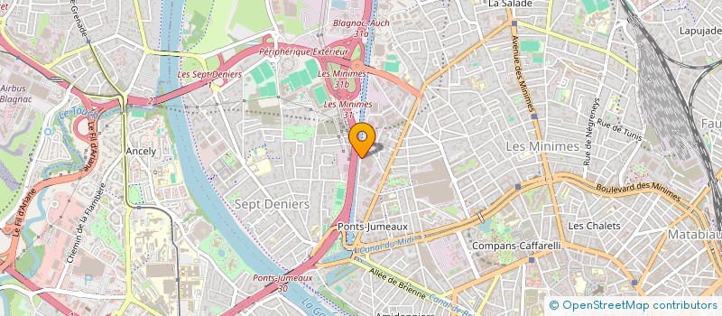 localisation de l'entreprise CONSEIL REG ORDRE INFIRMIERS MIDI PYRENEES à TOULOUSE