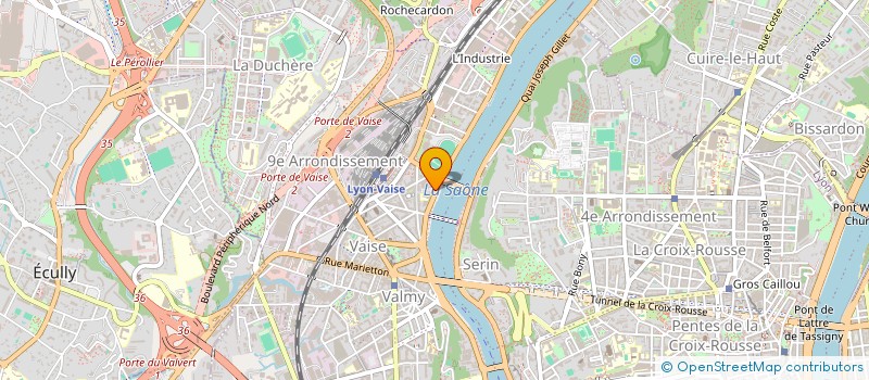 localisation de l'entreprise CONSEIL REGIONAL AUVERGNE-RHONE-ALPES DE L'ORDRE DES MEDECINS à LYON
