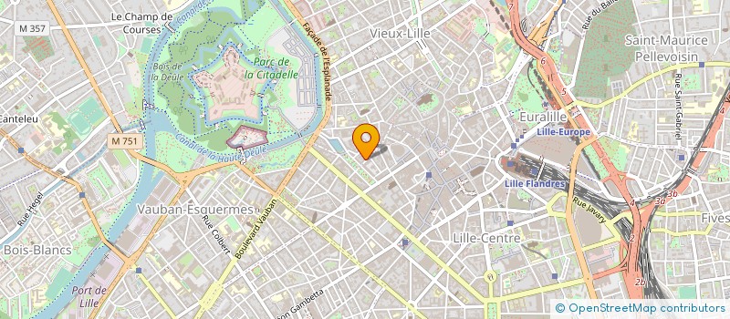 localisation de l'entreprise CONSEIL REGIONAL DE L'ORDRE DES EXPERTS-COMPTABLES DES HAUTS DE FRANCE à LILLE