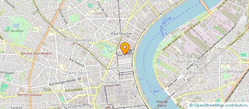 localisation de l'entreprise CONSEIL REGIONAL DE L ORDRE DES EXPERTS COMPTABLES NOUVELLE-AQUITAINE  BORDEAUX