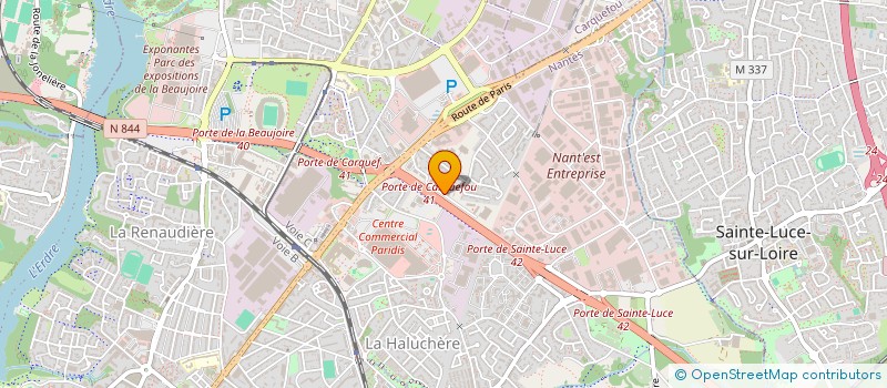 localisation de l'entreprise CONSEIL REGIONAL DE L'ORDRE DES PEDICURES PODOLOGUES à NANTES
