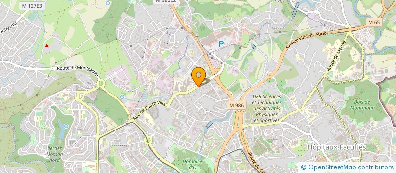 localisation de l'entreprise CONSEIL REGIONAL DES NOTAIRES à MONTPELLIER