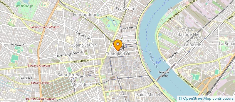 localisation de l'entreprise CONSEIL REGIONAL DES NOTAIRES à BORDEAUX