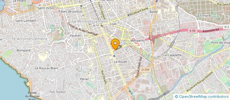 localisation de l'entreprise CONSEIL REGIONAL ORDRE DES PHARMACIENS PROVENCE-ALPES-COTE-D'AZUR-CORSE à MARSEILLE