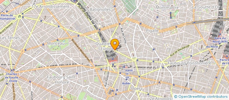 localisation de l'entreprise CONSEIL REGIONAL ORDRE EXPERT COMPTABLE  PARIS