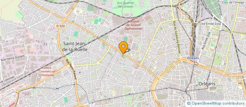 localisation de l'entreprise CONSEIL REGIONAL ORDRE MEDECIN à ORLEANS