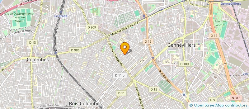 localisation de l'entreprise CONSEIL REGROUPT TOUTES DONNEES INFORMAT à ASNIERES-SUR-SEINE