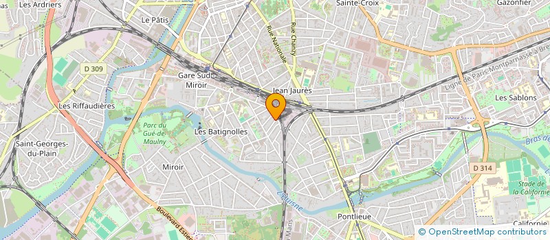 localisation de l'entreprise CONSEIL RENOV  LE MANS