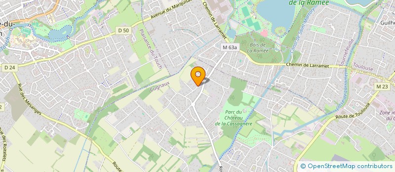 localisation de l'entreprise CONSEIL RENOV  CUGNAUX