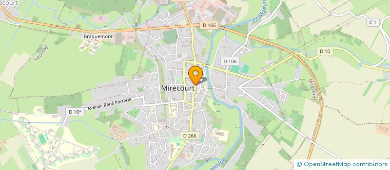 localisation de l'entreprise CONSEIL & RENOVE HABITAT à MIRECOURT