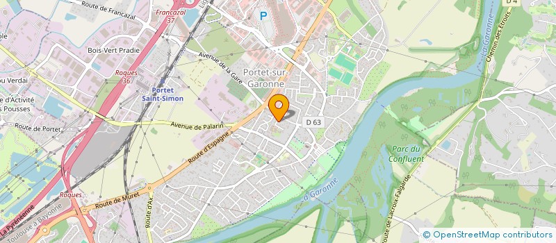 localisation de l'entreprise CONSEIL REPRESENTATIF DES ASSOCIATIONS NOIRES SECTION MIDI PYRENEES  PORTET-SUR-GARONNE