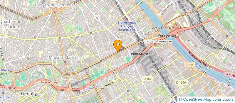 localisation de l'entreprise CONSEIL RESTAURATION à PARIS